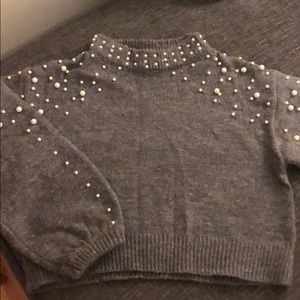 Zara knit crop jumper